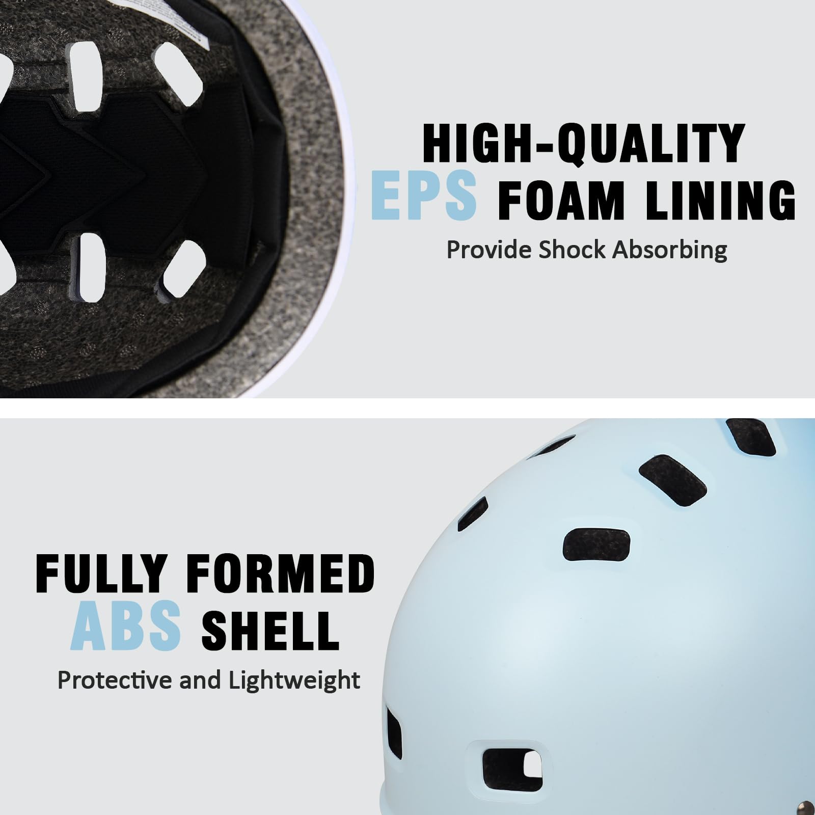 Youth Kids Bike Helmet, Skateboard Bicycle Helmet for Age 5-8-10-12-14 Teen Boys Girls Adjustable and Multi-Sport for Scooter Roller/Inline Skate