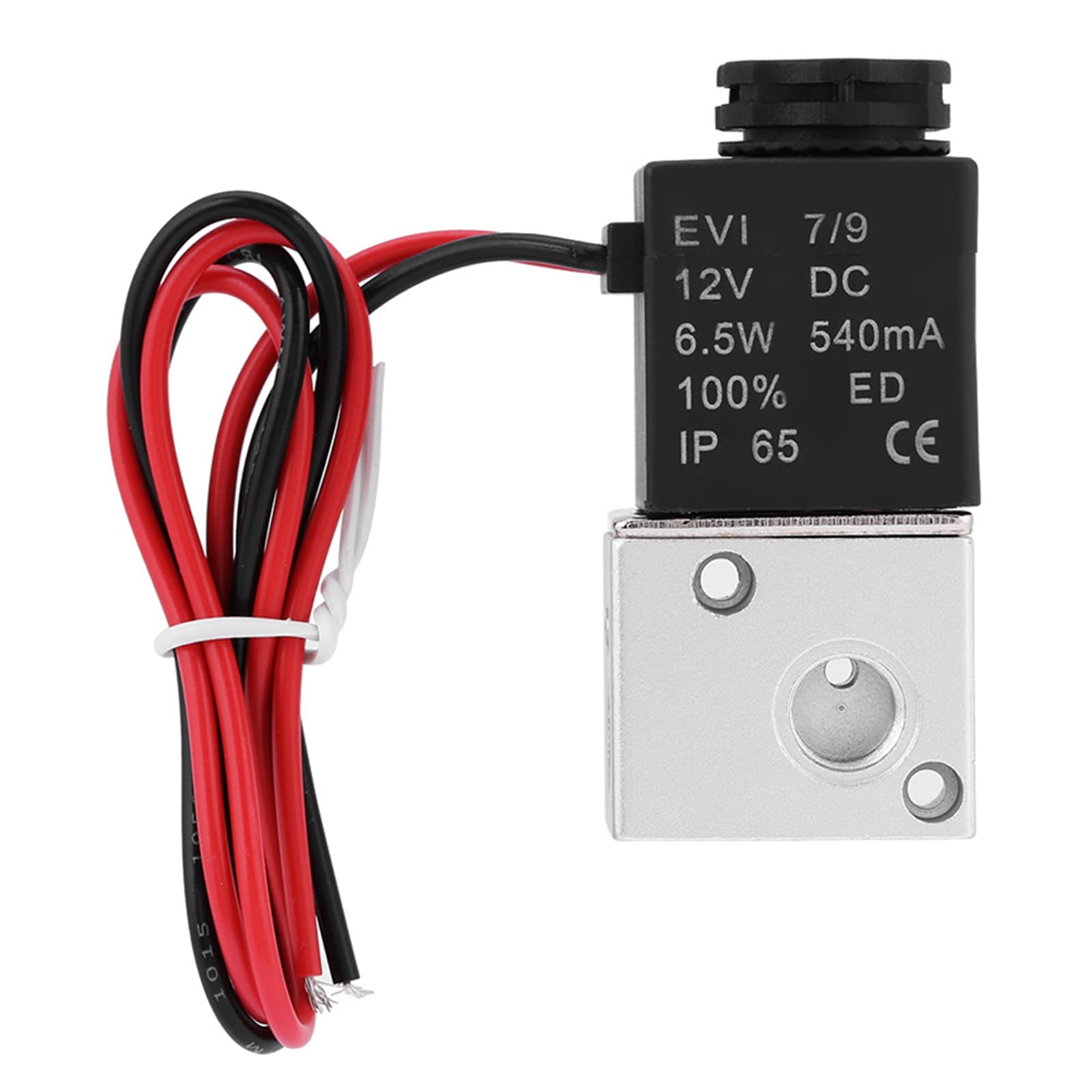 Elektrisch magneetventiel 1/4 1/8 3/8 1/2 3/4 1 2 inch AC110V AC220V DC12V DC24V elektrische magneetklep pneumatische klep voor water olie lucht gas nuttig (kleur: 24 V, maat: DN32