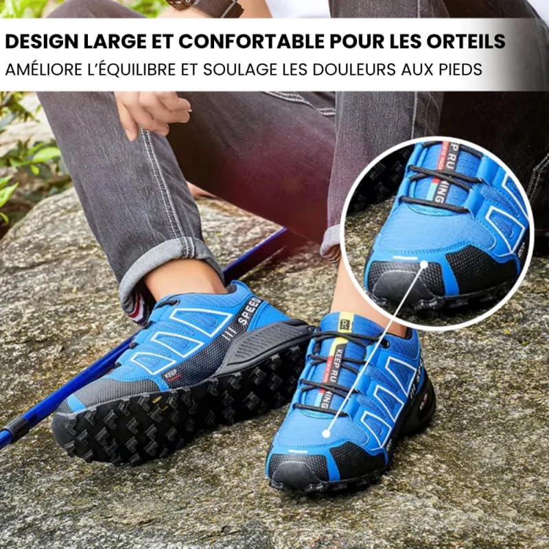 Ortho Balance – Chaussure orthopédique de Marche pour Hommes, orthopédiques, Confortables, Respirantes et antidérapantes