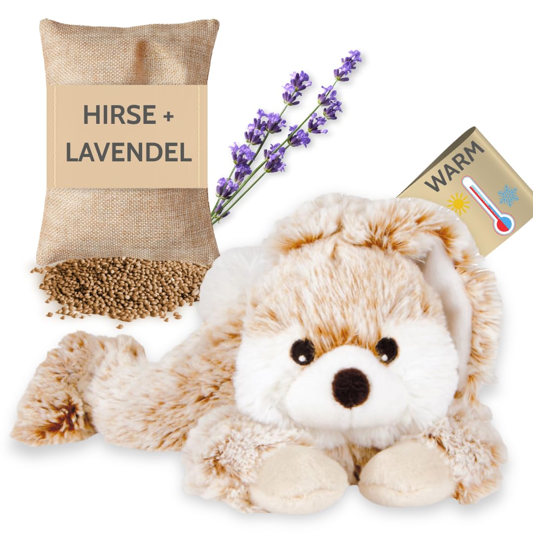 Habibi Plush Microwavable Rabbit Cushion