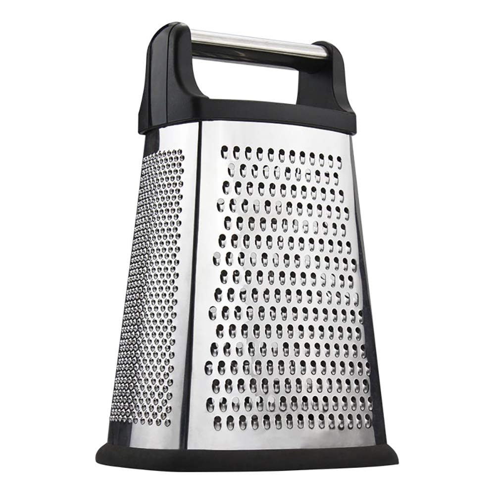 CELEORIS Professional Cheese Grater – Stainless Steel, XL Size, 4 Sides – Perfect Box Grater for Parmesan Cheese, Vegetables, Ginger – Dishwasher Safe (Black) CELEORIS Professional Cheese Grater – Stainless Steel, XL Size, 4 Sides – Perfect Box Grater for Parmesan Cheese, Vegetables, Ginger – Dishwasher Safe (Black)