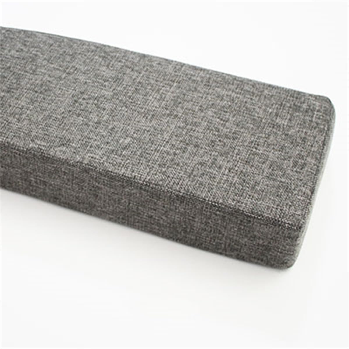 O·Lankeji Custom Size Bed Gap Filler, Bed Side Gap Filler, 50D Thickened Foam Bed Bridge Close The Gap Between Bed and Wall Side with Removable Cover(Dark Gray,150x10x10cm)