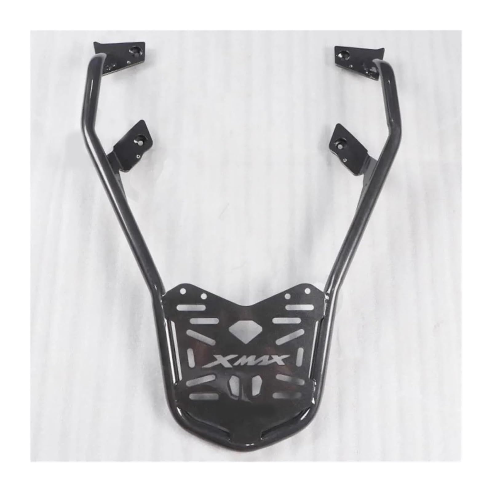 Posteriore Per Y&amaha XMAX300 XMAX-300 2023 Moto Ipiano Contropunta Supporto Bauletto Posteriore Motociclo Portapacchi(Black shelf)