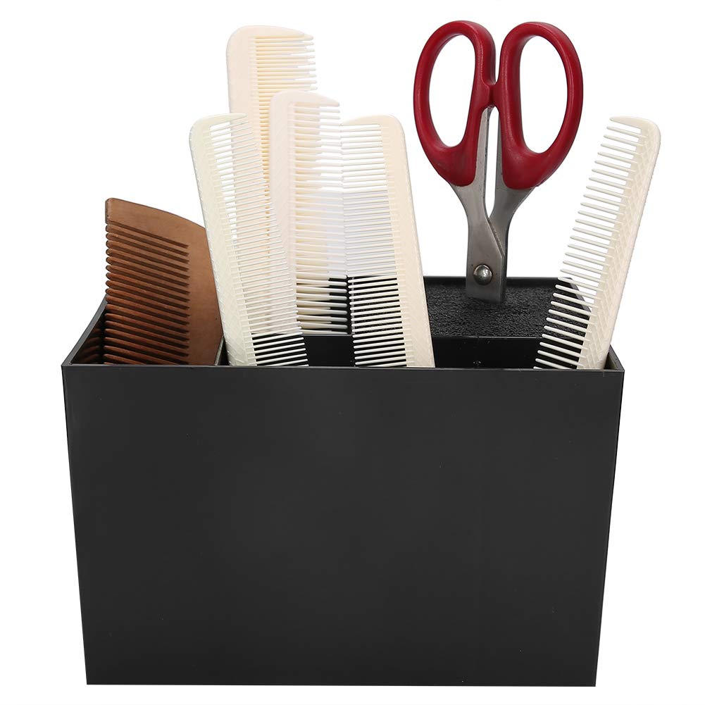 Barber Tools Holder, Comb Hair Brush Scissors Hairdressing Tool Storage Organizer for Barber Shop