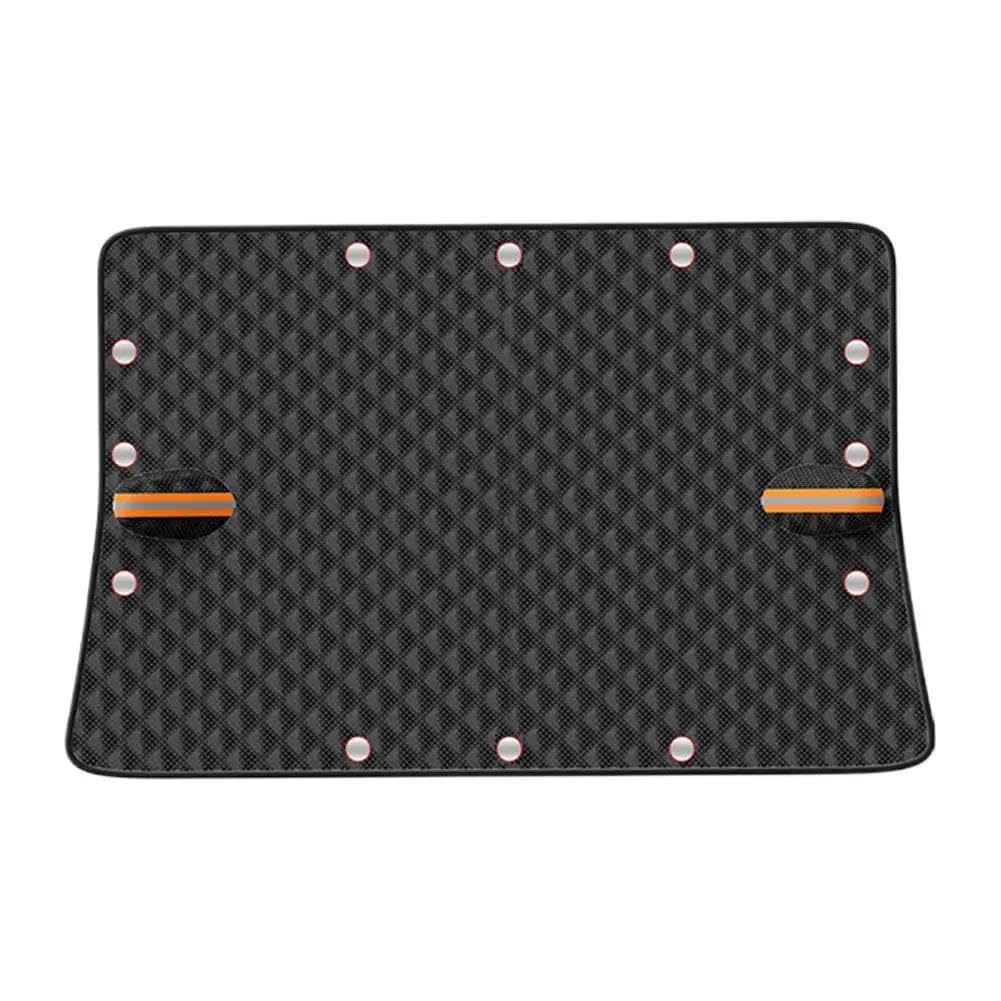 Generico Copertura Antineve Parabrezza Inverno Esterno Impermeabile Visiera Parasole Auto Antighiaccio Gelo Automatico con Magnete Copri Parabrezza Auto Inverno