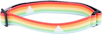 Third Eye Headlamps – 完全に素晴らしいヘッドバンド – 交換用ヘッドランプバンド – 多くのスタイルオプション – アーティストデザイン – スーパーソフト – ヘッドランプをカスタマイズ – ほとんどのヘッドランプにフィット レインボー