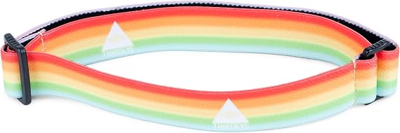 Third Eye Headlamps – 完全に素晴らしいヘッドバンド – 交換用ヘッドランプバンド – 多くのスタイルオプション – アーティストデザイン – スーパーソフト – ヘッドランプをカスタマイズ – ほとんどのヘッドランプにフィット レインボー