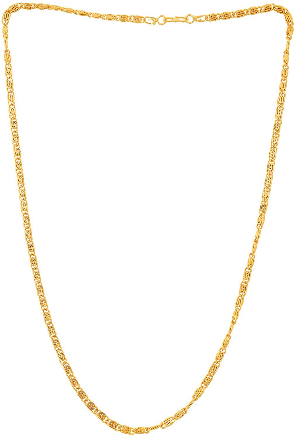 See full amazon price history chart for Handicraft Kottage 24 Inch and 22K Plane Gold Plated Metal Chain Necklace for Men Women Handicraft Kottage 24 Inch and 22K Plane Gold Plated Metal Chain Necklace for Men Women (B07BSDM9B9) Amazon Price History, Amazon Price Tracker