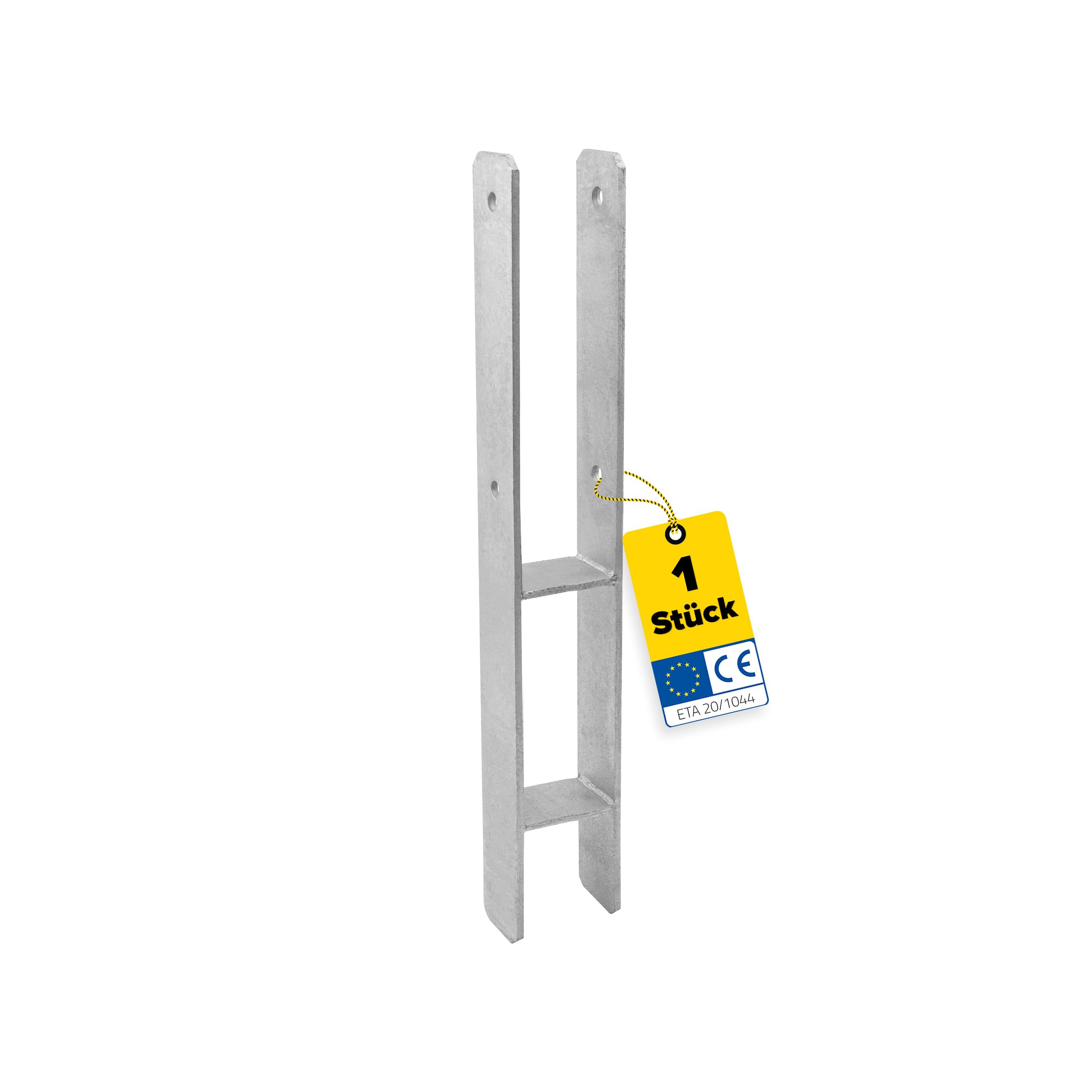 H Anchor Post Holder for Embedding in Concrete H Anchor 8 x 8