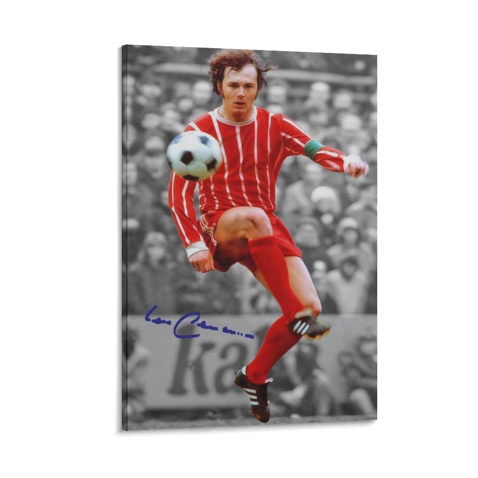 FCOIN Franz Beckenbauer Canvas Poster Print Photo Art Painting Canvas Poster Home Modern Decor Posters 20x30inch(50x75cm)