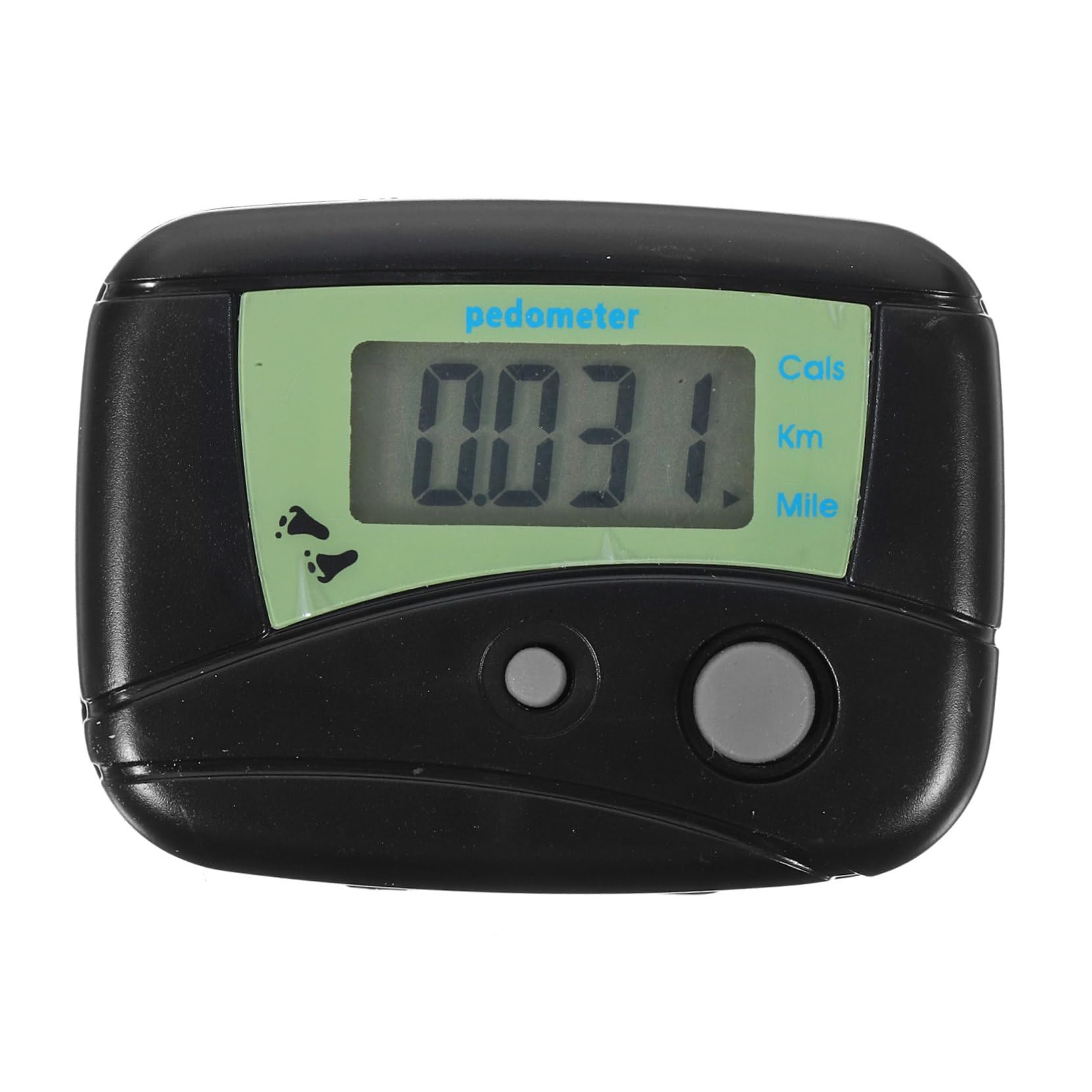 10 Pièces Compteur De Distance à Pied Podomètre pour Marcher Compteur De Pas Numérique EUR De Pas Podomètre Clip sur EUR De Calories Black