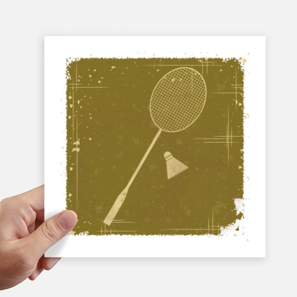 Pegatinas de badminton para identificar maletas y decorar paredes sin dañar la pintura