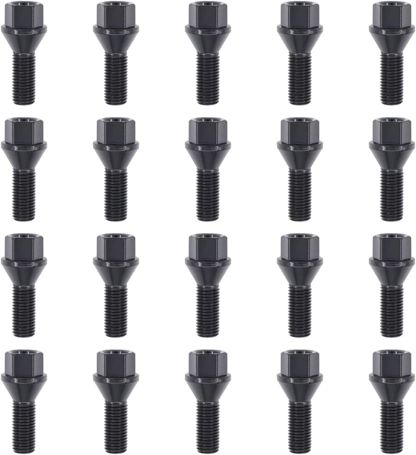 12x1.25 OEM Lug Bolts Fit For 2015-2025 Jeep Renegade, One-Piece Design Replace Swollen Original Wheel Lug Bolts For Fiat 500 500L 500X Dodge Hornet - View #9