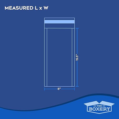 Miniatura 10 de 3508x 11,5burbuja transparente autoadhesivos Out Bolsa bolsas de la boxery