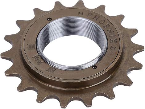 Weiyirot Chain Sprocket, Replacement Accessory Cassette, 18 Teeth One-Speed for