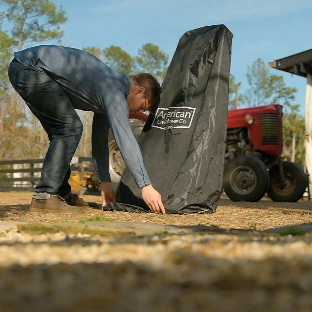 American Lawn Mower Company RMC01-B01, Reel Mower Storage Cover Bag, Black
