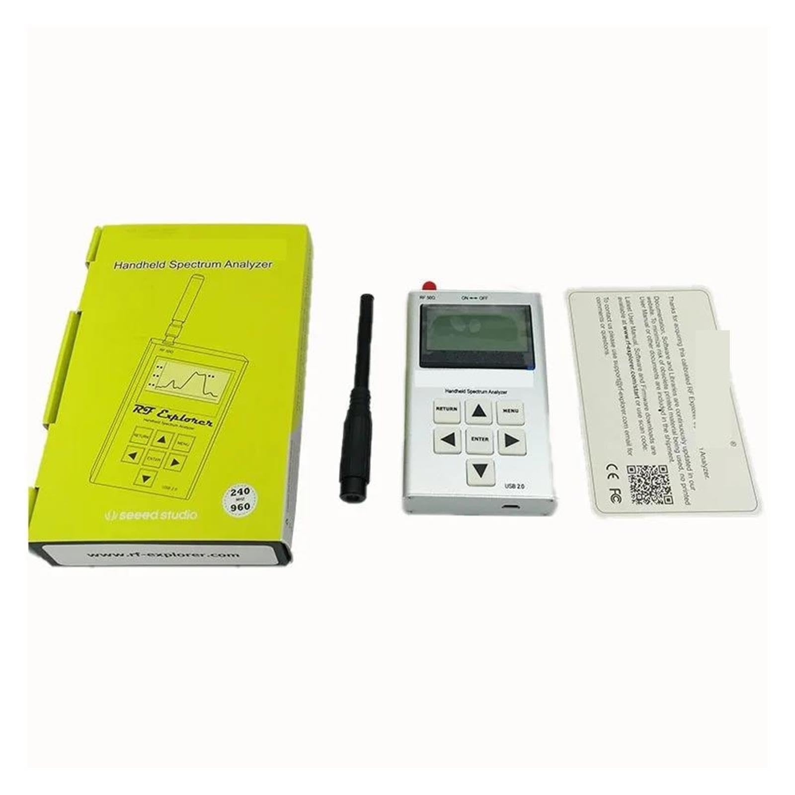 Analyseur logique de Spectre numérique USB, Oscilloscope 112KHz-100MHz, analyseur portatif pour Bricolage