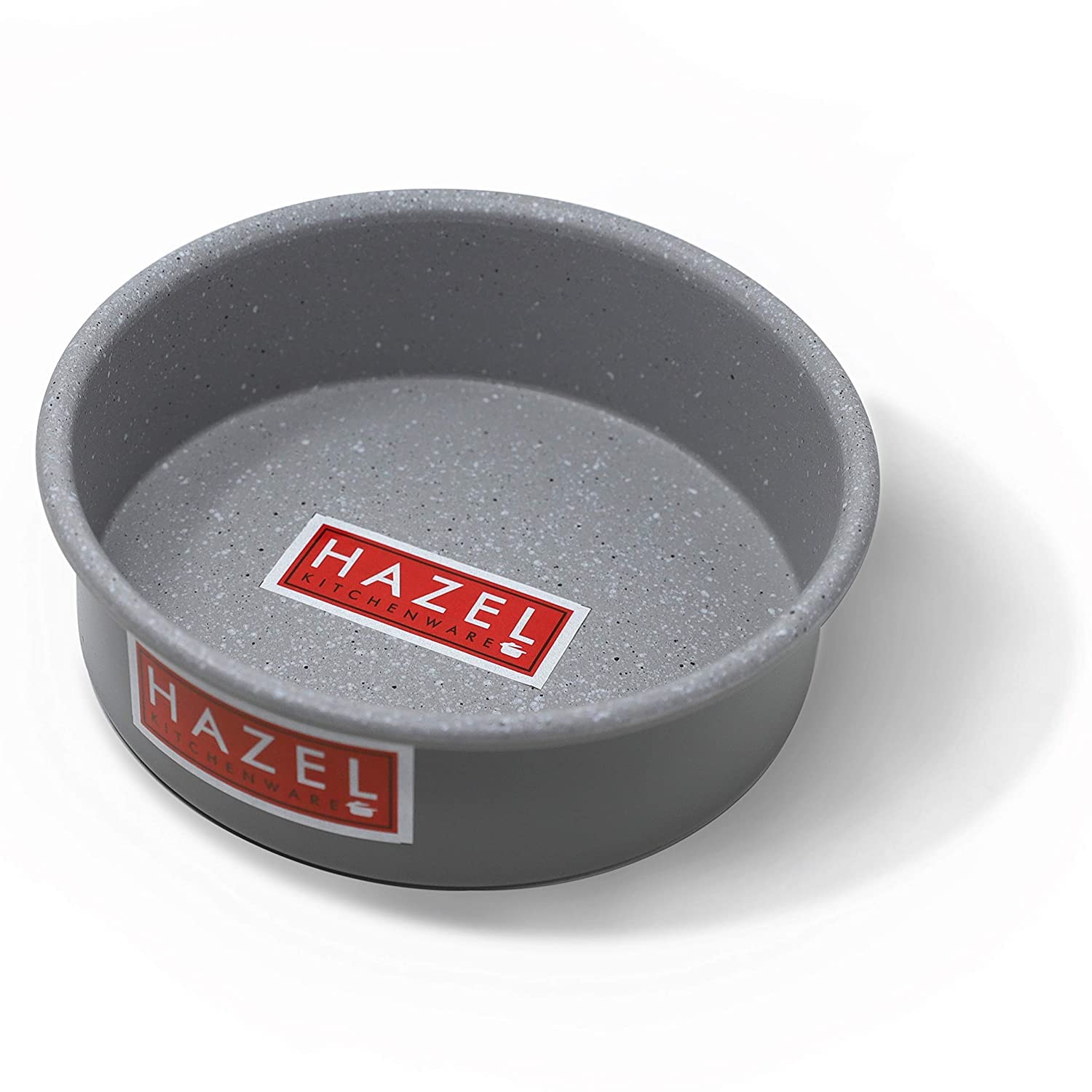 HAZEL Cake Mould Non Stick Mold Heavy Gauge Round 1/2kg Aluminized Steel 500 gm for Microwave Oven OTG Baking Pan, Grey-image-29