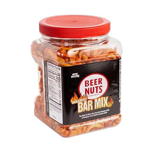 BEER NUTS - Frascos resellables de 1.16kg y 737g.