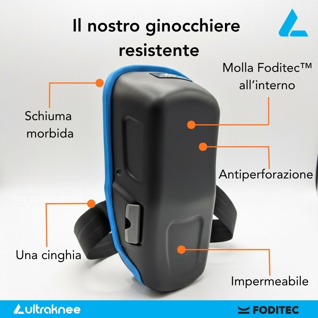 Hammock 2 | Ginocchiere da Lavoro Professionali per Cantiere & Giardinaggio | Protezione Ginocchia | Ergonomiche | Resistenti | Ginocchiere per Pantaloni da Lavoro