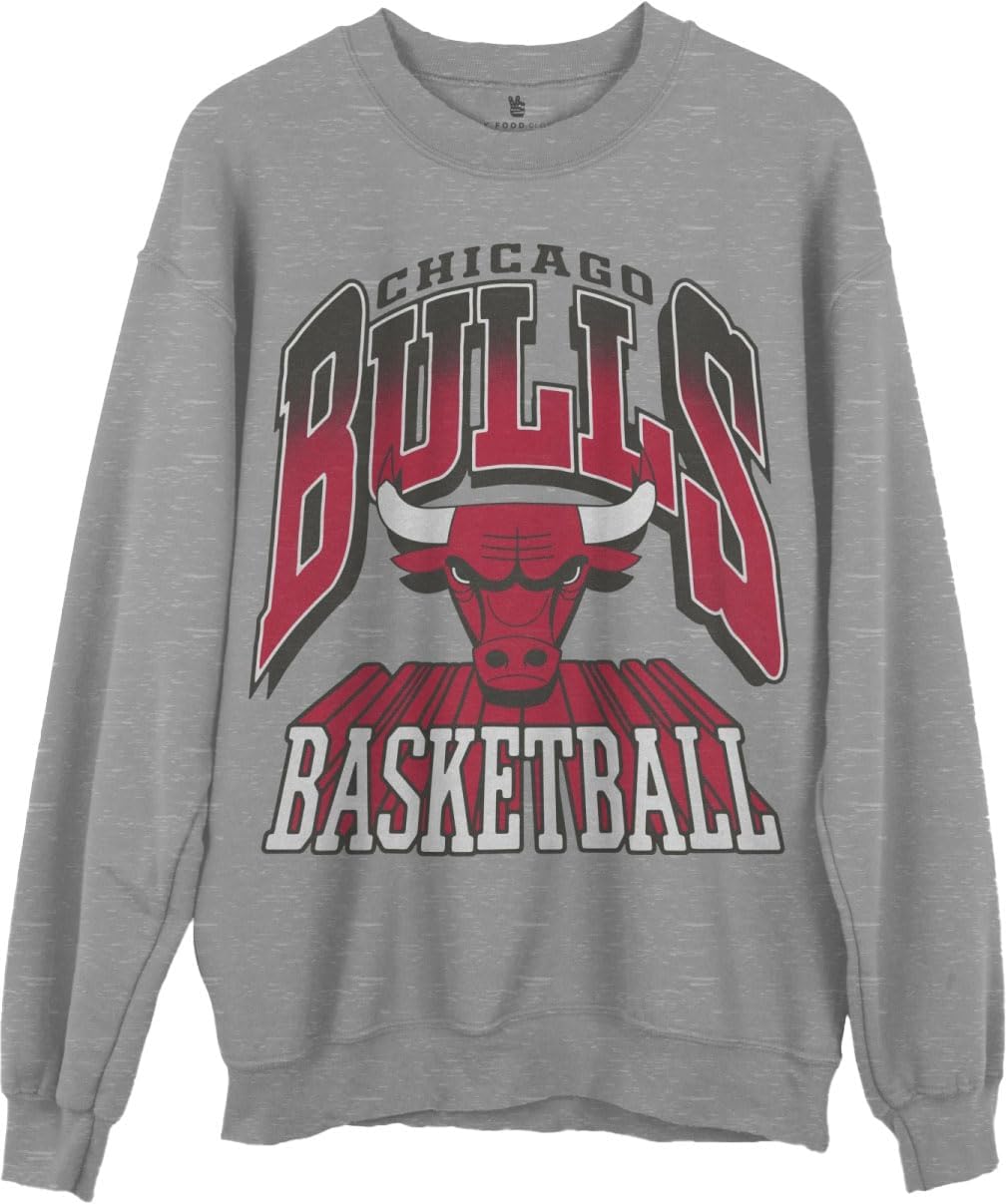 Junk Food - Unisex Bulls Backcourt Crew Top