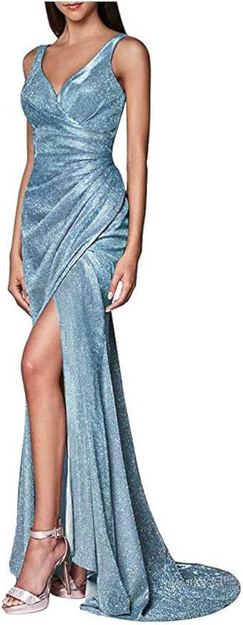 sparkling evening gown