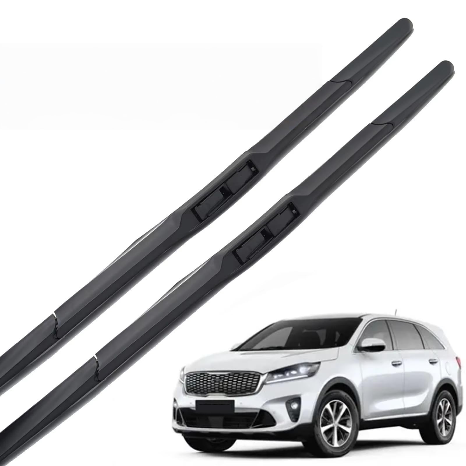 Balais d'essuie-glace KIA Sorento MK3 silencieux pour éliminer les traces