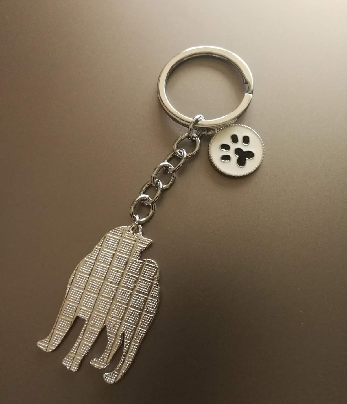 Miniatura 4 de Llaveros llavero de metal portátil para perro llavero de metal para decoración de llaves de coche