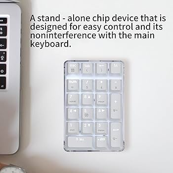 値下げ！マイクニックモデル　スキーボード Amazon | 数字パッド、ラップトップPC用の青色LEDバックライト