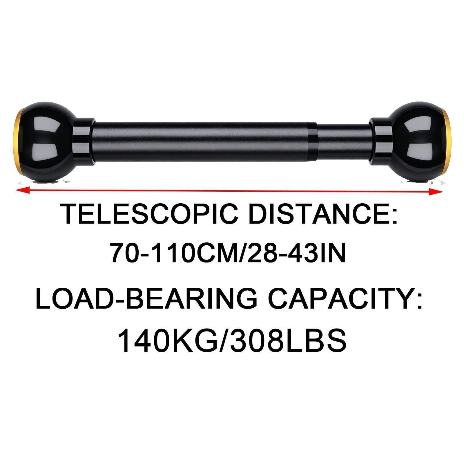 304 Stainless Steel No Screw Curtain Rod, Shower Curtain Pole