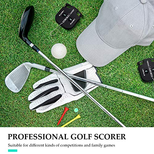 Skylety-Contador-de-Golpes-de-2-Jugadores-Indicador-de-Puntaje-de-Golf-Mini-Contador-Cuadrado-de-Puntaje-de-Golf-de-2-Digitos-Tanteador-Practico-Contador-de-Puntaje-de-Golpe-Corto-para-Mujer-Hombre