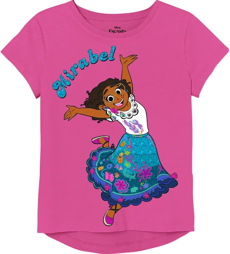 Disney Camiseta Encanto Sisters Mirabel Isabela Luisa para niña