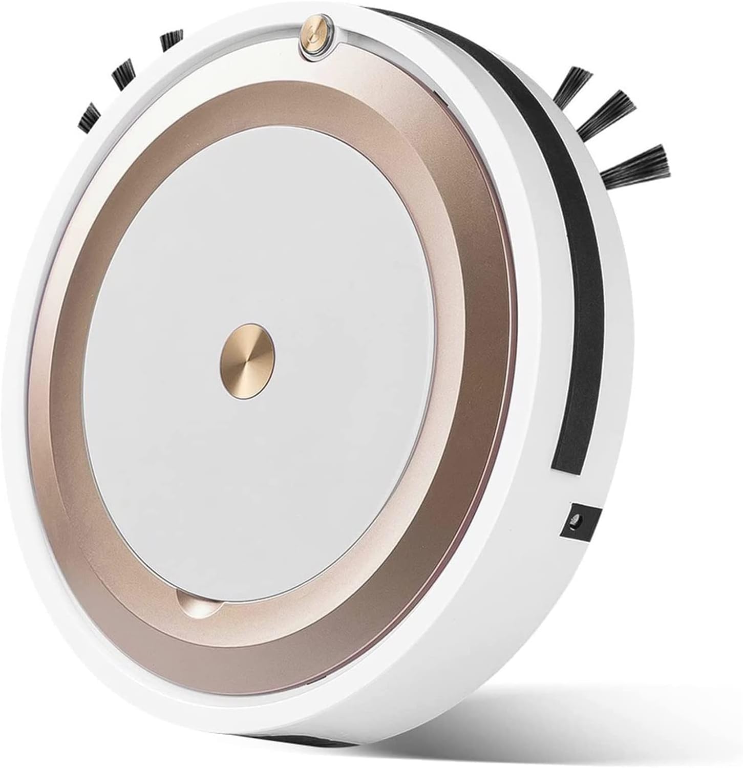 Upgraded Robot Vacuum, App Remote Control Robot Vacuum Cleaner, Mini Floor Cleaning Sweeper Machine, Daily Schedule Cleaning, Multiple Cleaning Modes Vacuum Best, Pet Hairs, Hard Floor & Medium Ca