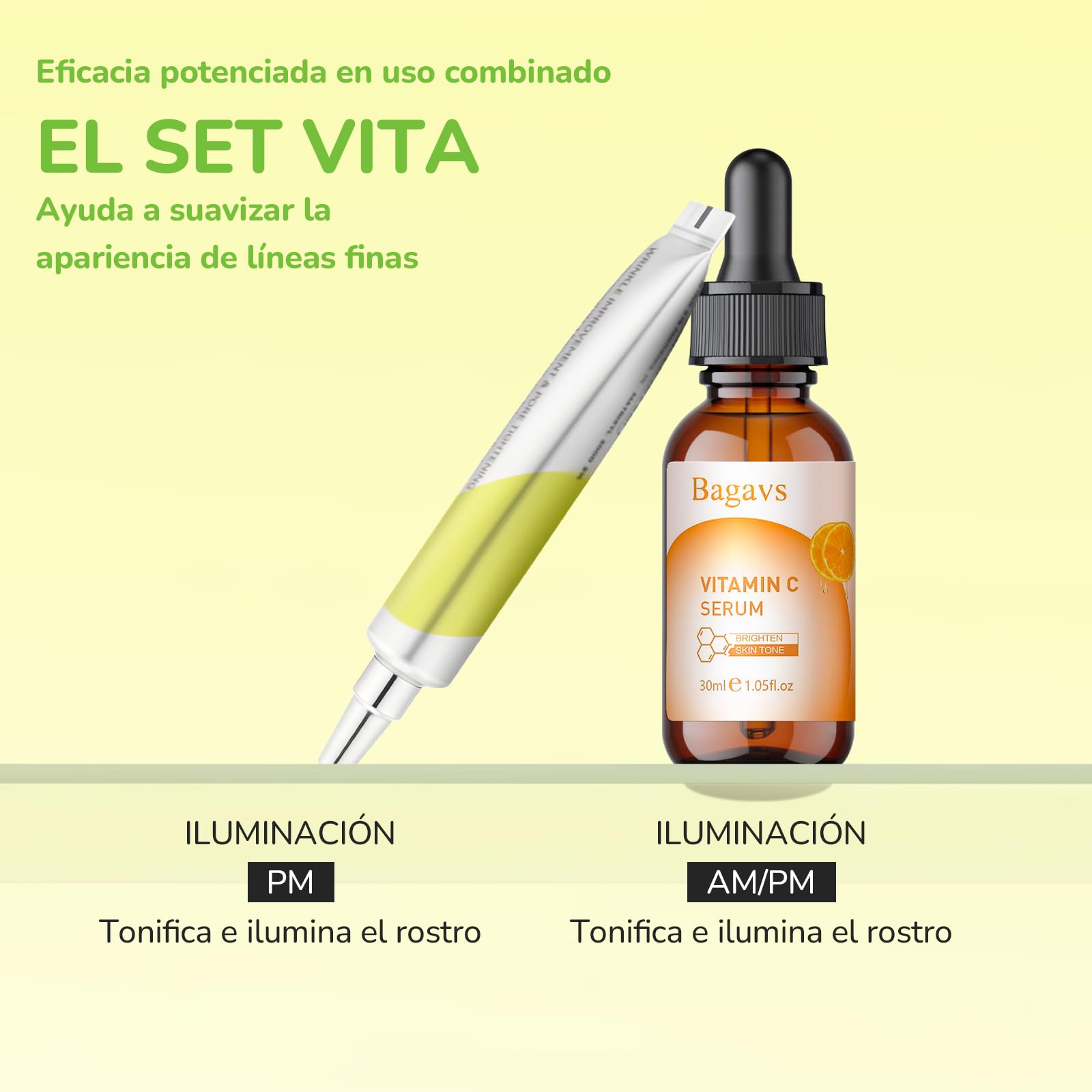 Sérum de Retinol con Retinal Booster, Niacinamida, Pantenol y Péptidos – Skin Care Antimanchas y Antiarrugas, Ayuda a Mejorar la Apariencia de Poros y Ojeras — view 7