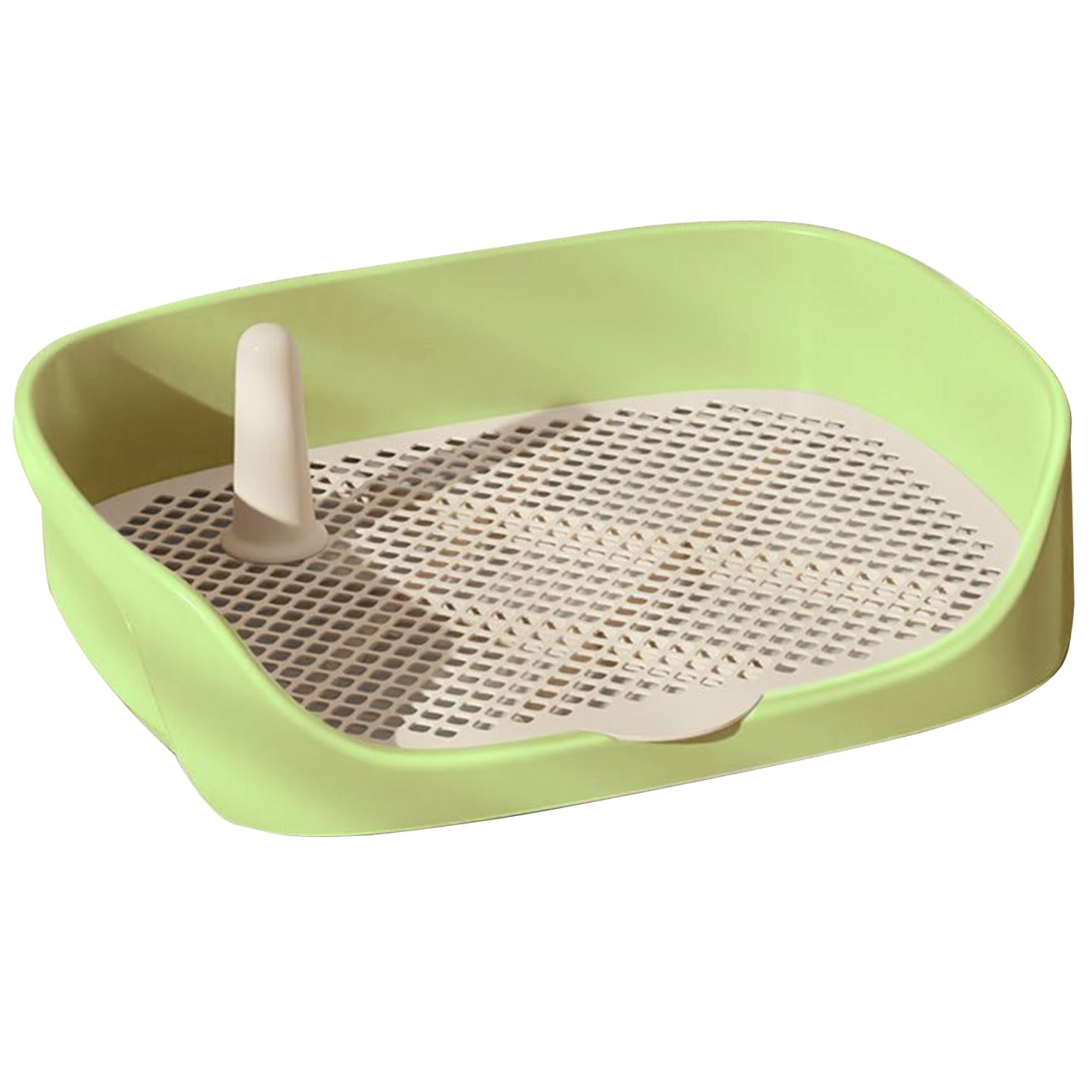 Puppy Dog Potty Tray Pee Pad Holder Mesh Training Toilet
