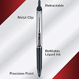 PILOT Precise V5 RT Retractable Rollerball Pens, 0.5mm, Black, 12-Pack – view 2