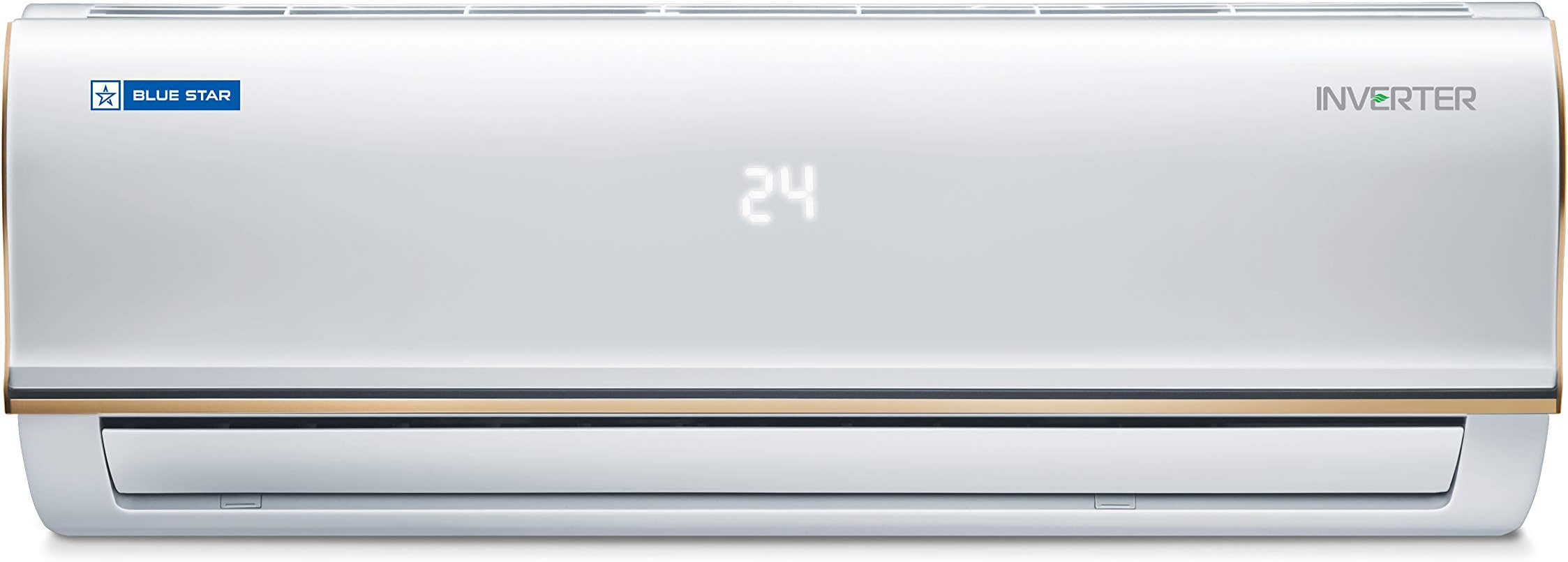 Blue Star 1 Ton 3 Star Inverter Split AC (IC312RBTU, White)