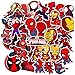 Nesloonp Marvel Pegatinas, Pegatinas de Spiderman Iron Man Deadpool, Pegatinas de Superhéroe Impermeables 105 Hojas/Paquete, Pegatinas de Graffiti para Portátiles, Bicicletas, Patinetas