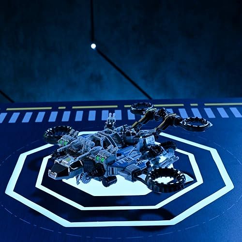 Miniatura 7 de Snap Ships Trident ST-33 Gunship - Juguete de construcción de construcción para construcción personalizada y juego de batalla, para mayores de 8 años