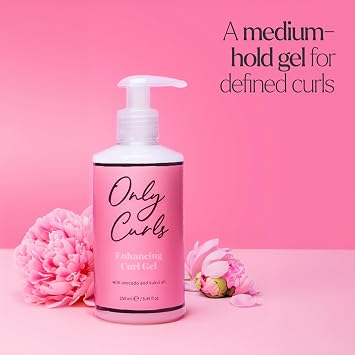 Only Curls Full-Size Bundle, 250ml & 300ml, Curly Hair Product Set, Nourishing Shampoo, Detangling Conditioner, Curl Creme & Enhancing Curl Gel, Cruelty Free, For All Curly Hair Types