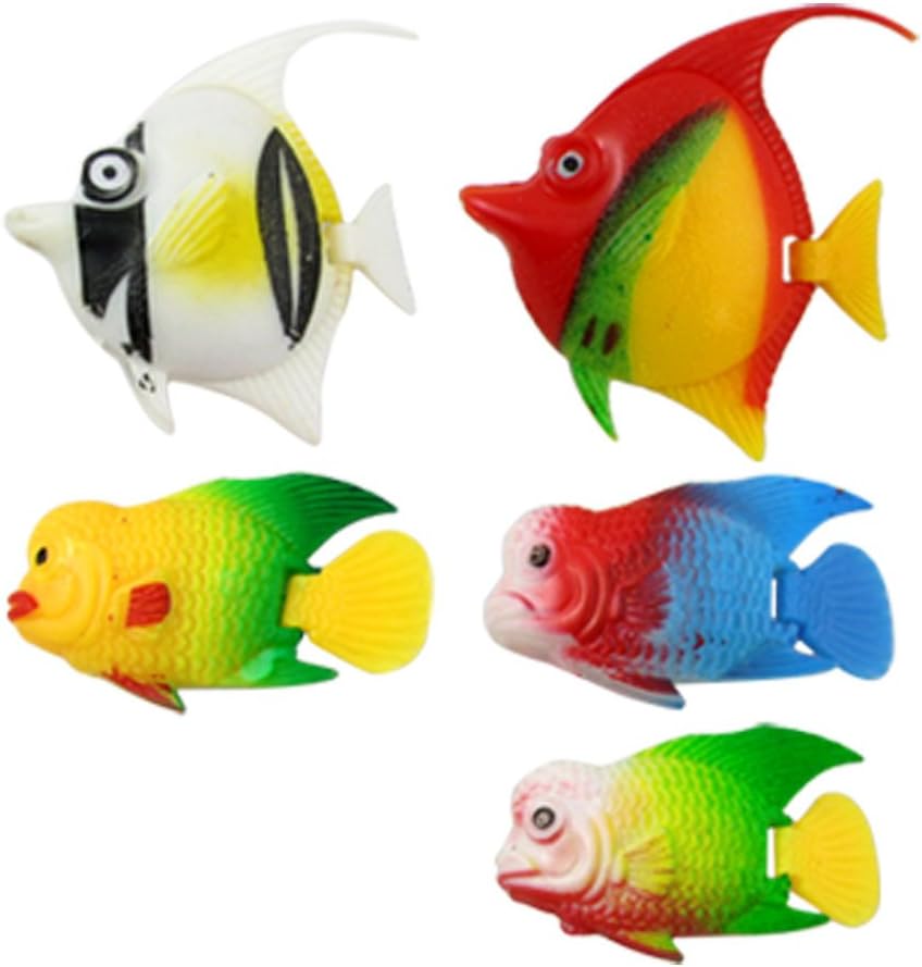 Jardin Aquarium Floating Goldfish Fish Décor, 5Piece