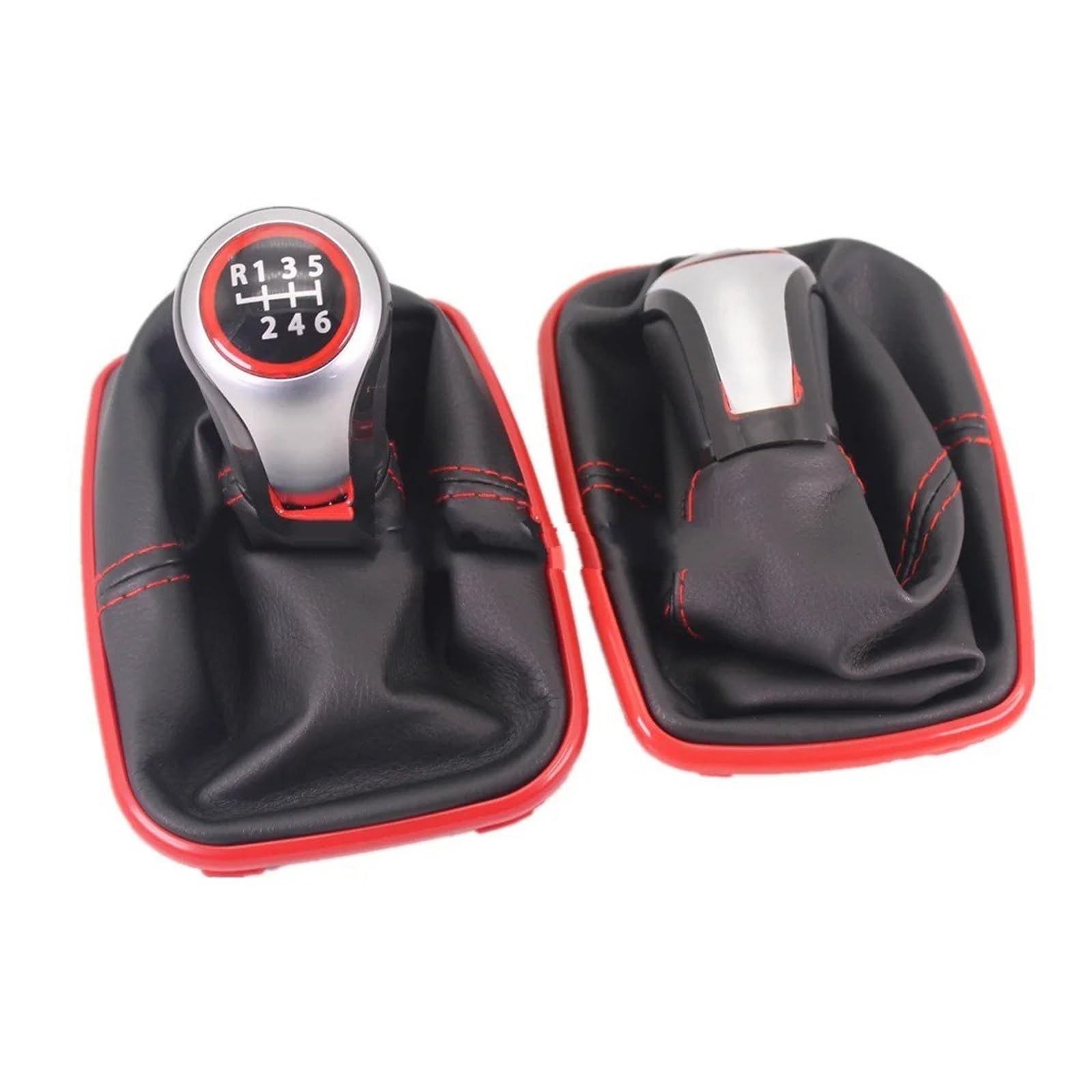 SAUANMNKTP Gearshift Knob for VW for Golf 4 for GTI for GTD 1998-2005 5 6 Speed Gear Shift Knob