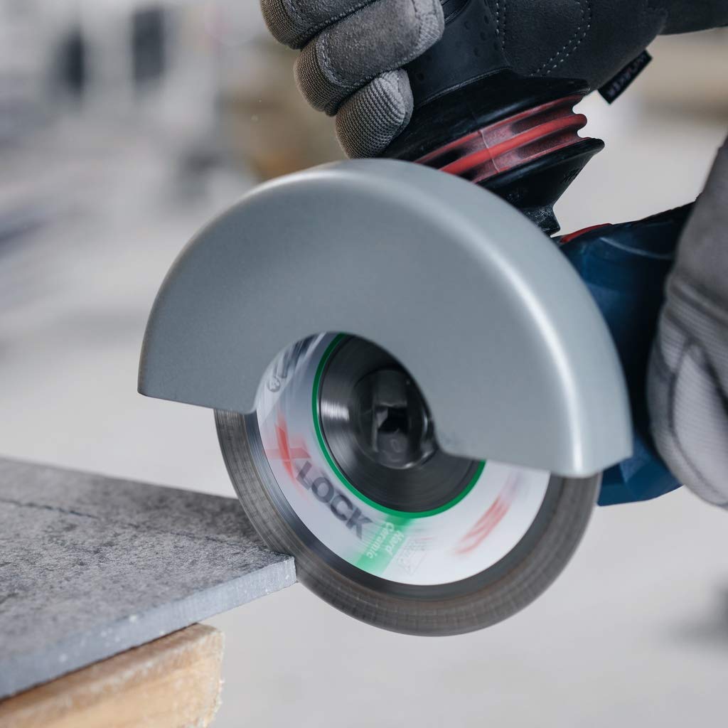 Bosch Professional meuleuse angulaire GWX 9-125 S avec X-LOCK (Ø disque : 125 mm, puissance 900 W, avec poignée auxiliaire, capot de protection)