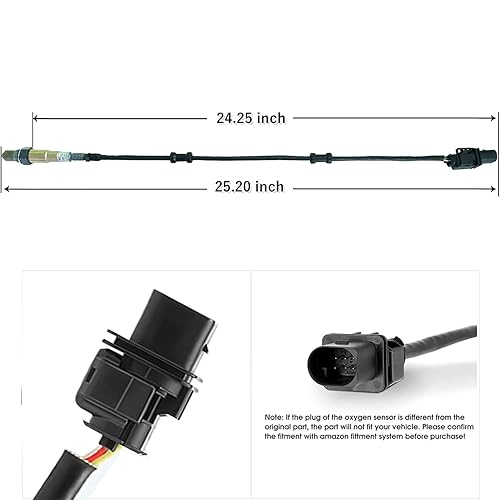 Miniatura 4 de BETRONG 234-5107 Sensor de oxígeno O2 relación aire-combustible aguas arriba compatible con A3 TT 911 Carrera Eos Jetta Go-lf Passat CC Accent