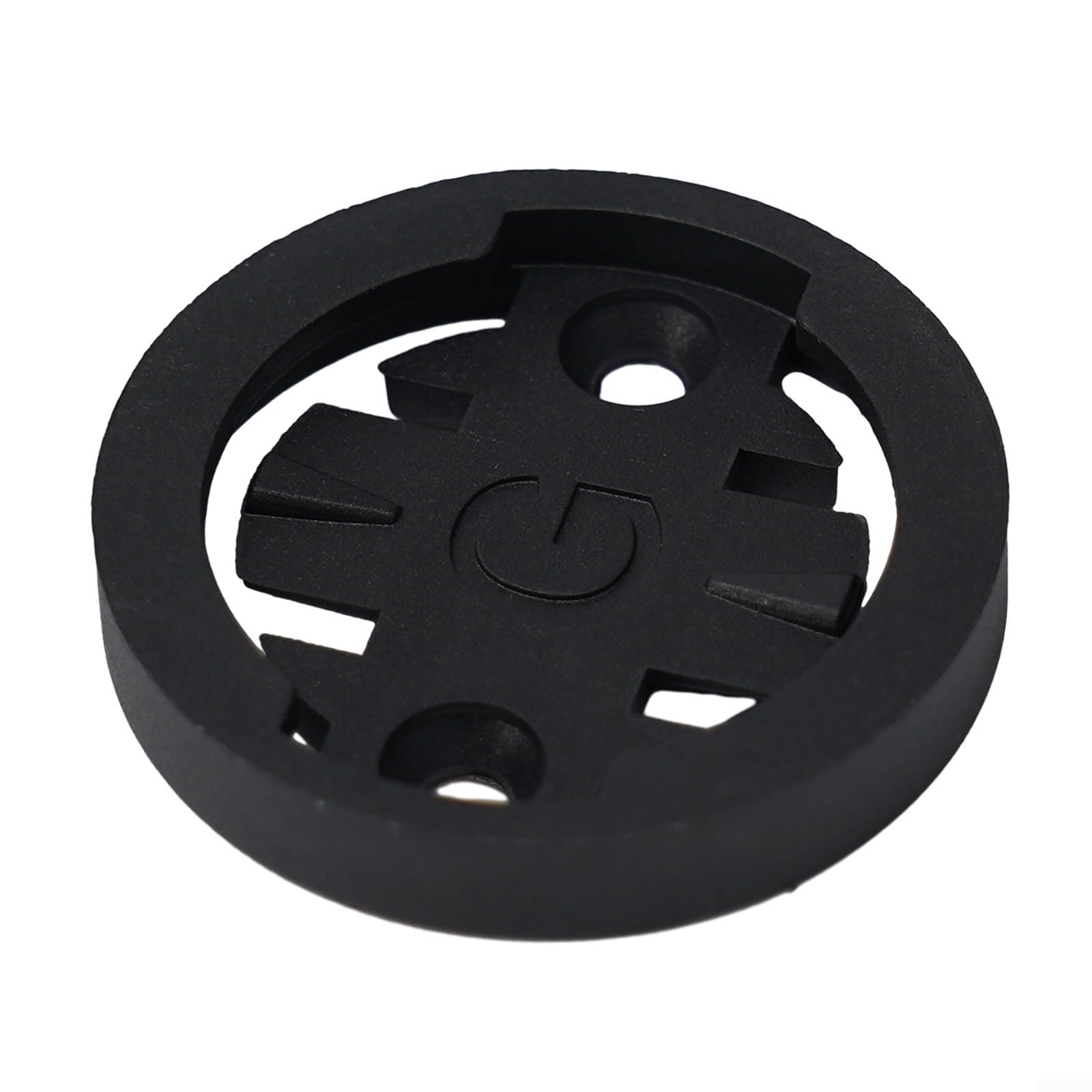 Kit de inserción de soporte de montaje de cronómetro de bicicleta para Garmin para Wahoo para Bryton Material ABS acabado negro engranaje para ciclistas al aire libre (G)