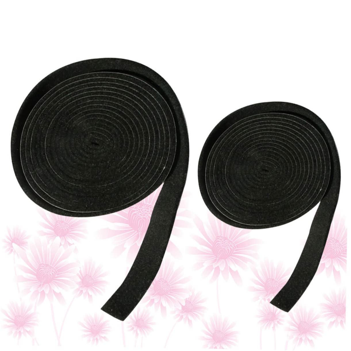 ibasenice 3 Set Striscia Di Tenuta Resistente Alle Alte Temperature Guarnizione Per Griglia Accessori Per Barbecue Barbecue Campeggio All'Aperto Nastro Di Guarnizione Per 2 * 3