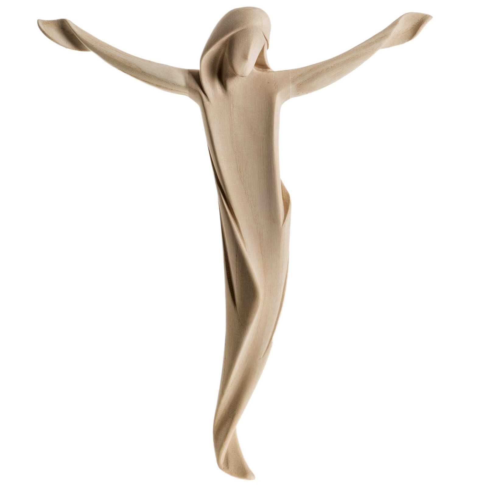 Holyart Crocifissi in legno: Corpo di Cristo legno ambiente design Val Gardena, 12 cm (4.73 inc.)