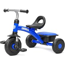 KORIMEFA Toddler Tricycle for 1-3 Years Old, Blue