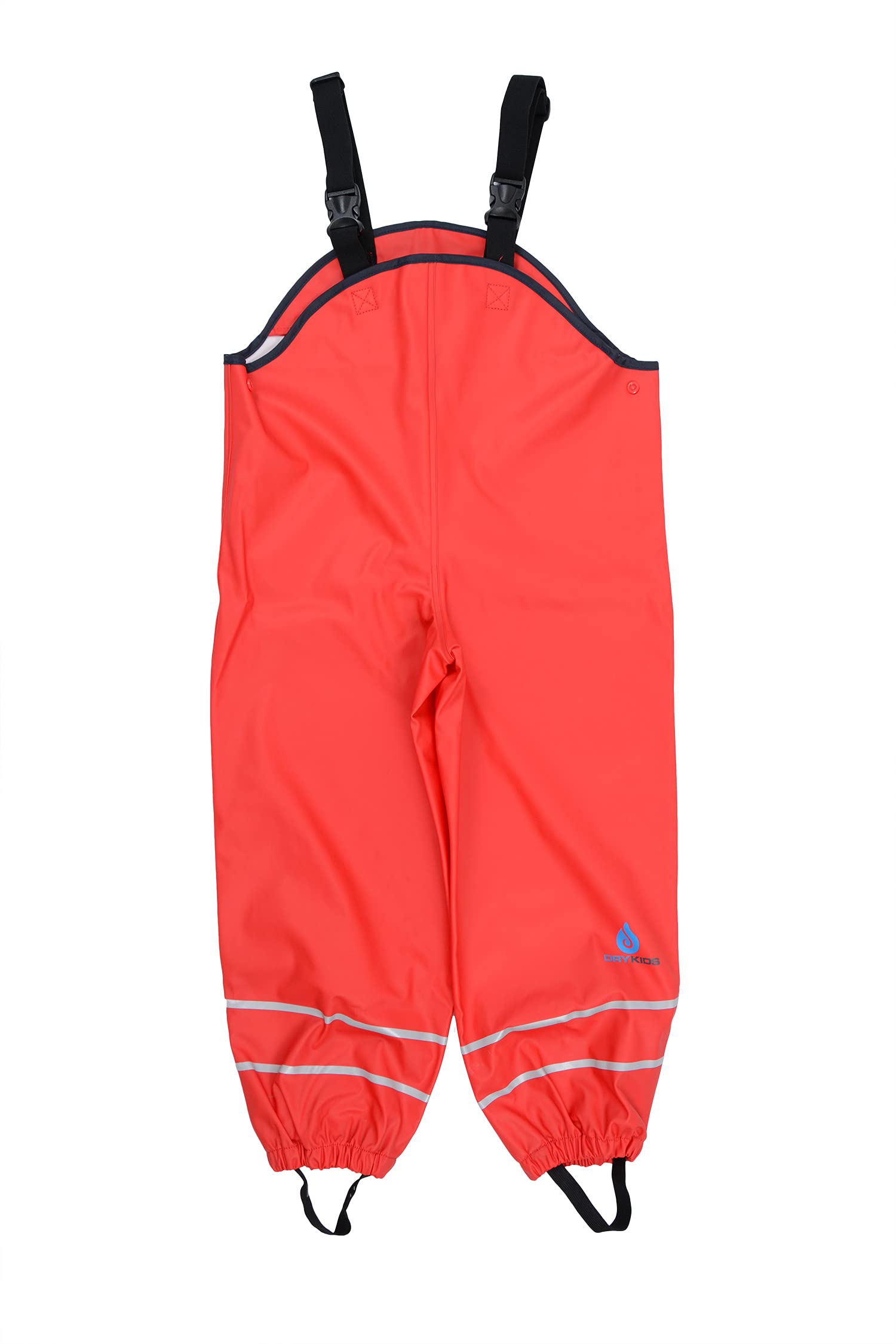 Dry Kids Red Dungarees Fleece Lined - 7/8Yrs