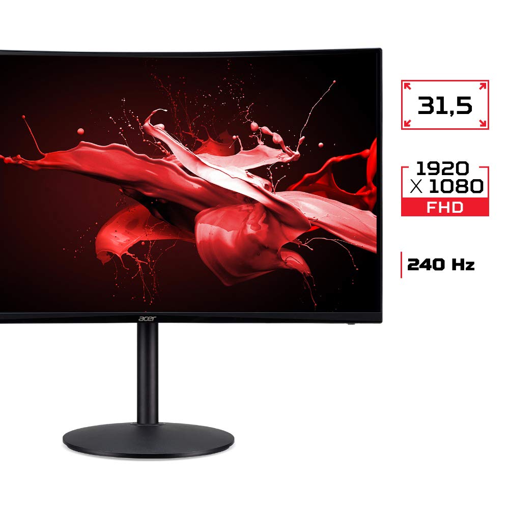 Monitor Gamer Acer Nitro XZ320Q FHD 1ms 240Hz 31,5' ZeroFrame